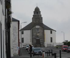 Berömda runda kyrkan i Bowmore